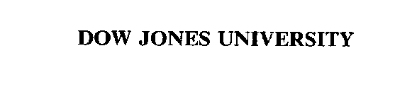 DOW JONES UNIVERSITY