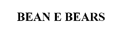 BEAN E BEARS
