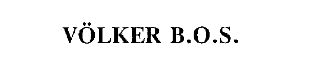 VOLKER B.O.S.