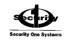 SECURITY 1 SECURITY ONE SYSTEMS