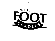 N.I. R.  FOOT CRADLES