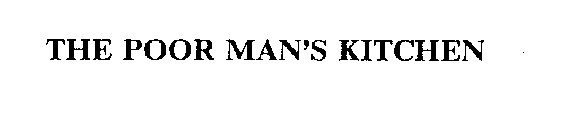 THE POOR MAN'S KITCHEN
