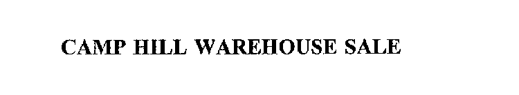 CAMP HILL WAREHOUSE SALE