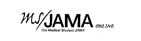 MS/JAMA ONLINE THE MEDICAL STUDENT JAMA