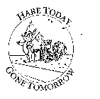 HARE TODAY, GONE TOMORROW