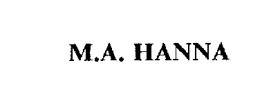 M.A. HANNA