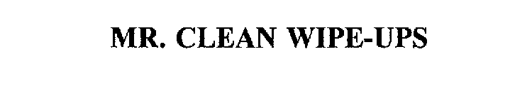 MR. CLEAN WIPE-UPS
