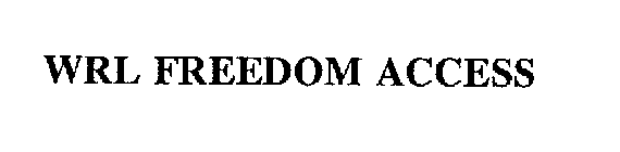 WRL FREEDOM ACCESS