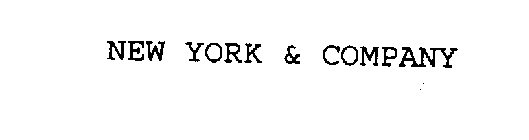 NEW YORK & COMPANY