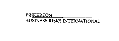 PINKERTON BUSINESS RISKS INTERNATIONAL