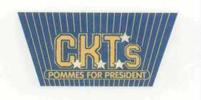 CKT'S POMMES FOR PRESIDENT