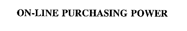 ON-LINE PURCHASING POWER