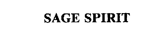 SAGE SPIRIT