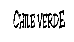 CHILE VERDE