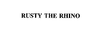 RUSTY THE RHINO