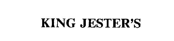 KING JESTER'S
