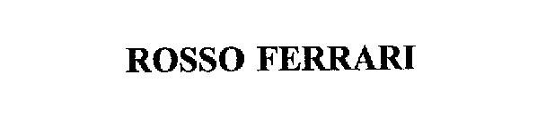 ROSSO FERRARI