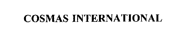 COSMAS INTERNATIONAL