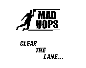 MAD HOPS CLEAR THE LANE...
