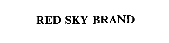 RED SKY BRAND