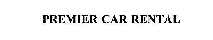 PREMIER CAR RENTAL