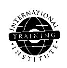 INTERNATIONAL TRAINING INSTITUTE