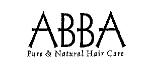 ABBA PURE & NATURAL HAIR CARE