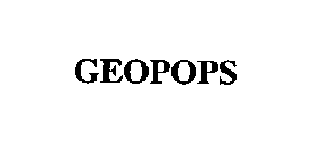 GEOPOPS