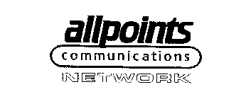 ALLPOINTS COMMUNICATIONS NETWORK