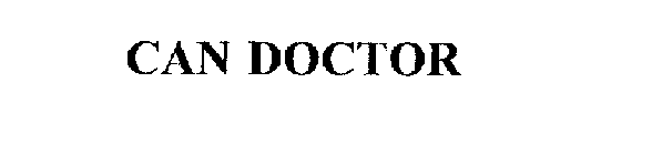 CAN DOCTOR