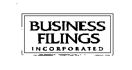 BUSINESS FILINGS