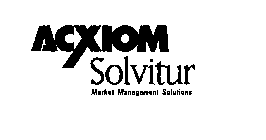 ACXIOM SOLVITUR MARKET MANAGEMENT SOLUTIONS