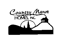 COUNTRY MANOR HOMES, INC.