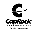 C CAPROCK COMMUNICATIONS THE OTHER PHONE COMPANY.