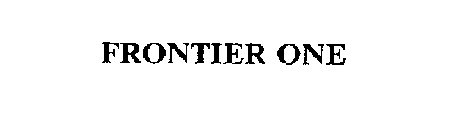 FRONTIER ONE