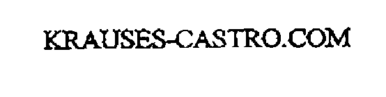 KRAUSES-CASTRO.COM