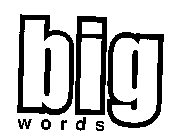 BIG WORDS