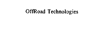 OFFROAD TECHNOLOGIES