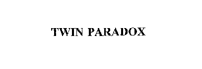 TWIN PARADOX