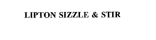 LIPTON SIZZLE & STIR