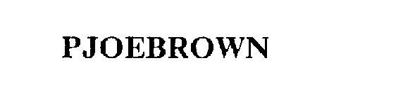 PJOEBROWN