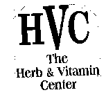 HVC THE HERB & VITAMIN CENTER