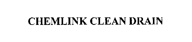 CHEMLINK CLEAN DRAIN