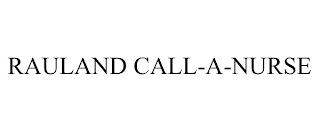 RAULAND CALL-A-NURSE