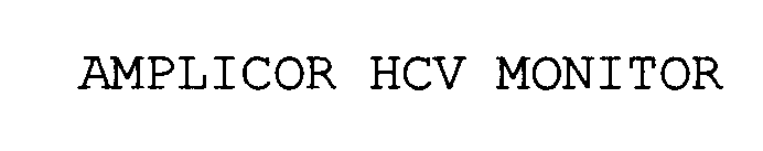 AMPLICOR HCV MONITOR