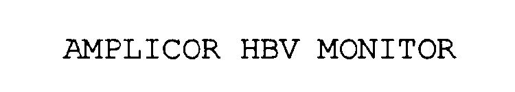 AMPLICOR HBV MONITOR