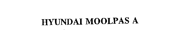 HYUNDAI MOOLPAS A