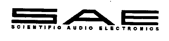 SAE SCIENTIFIC AUDIO ELECTRONICS