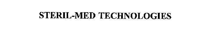 STERIL-MED TECHNOLOGIES