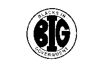 BLACKS IN GOVERNMENT BIG